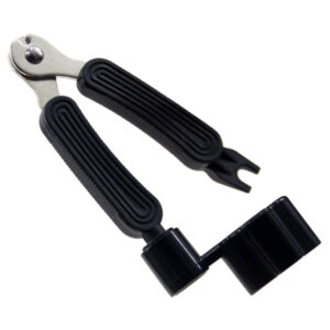 Narzędzie 3w1 korbka / obcinaczka do strun gitarowych / pin puller - RockHold RH-GA-0201