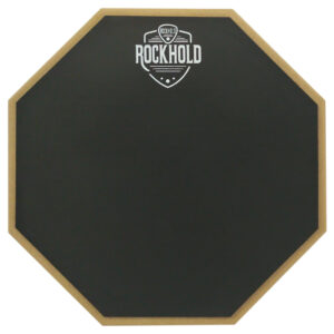 Zestaw: pad perkusyjny do ćwiczeń 12" RockHold G6012 + statyw RockHold RH-DS-001 + pałeczki Moboog 5A